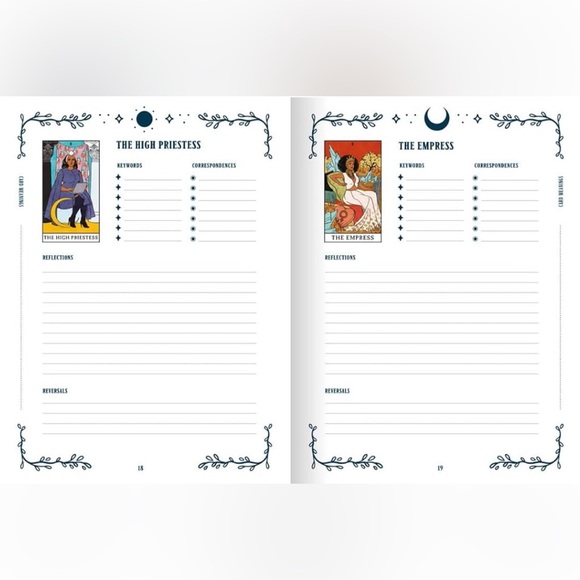 Modern Witch Tarot Journal by Lisa Steele - Picture 3 of 14